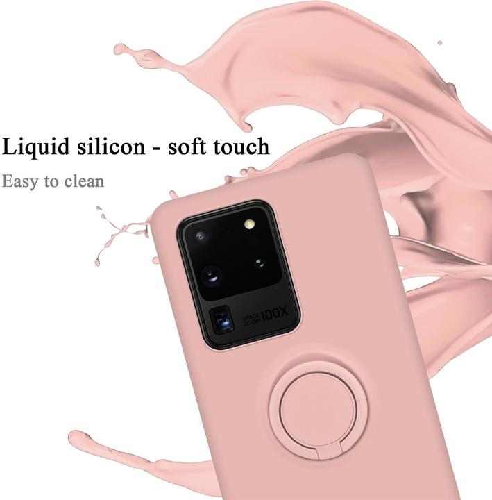 Immagine prodotto Cadorabo Custodia in silicone TPU Liquid Ring Cover (Samsung Galaxy S20 Ultra)
