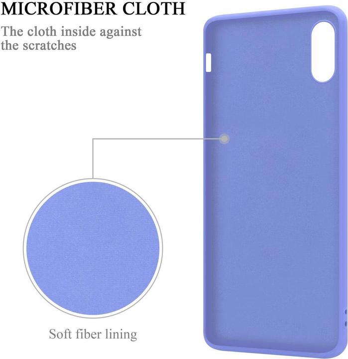 Actual product image Cadorabo TPU Liquid Ring Silicone Case Cover (Apple iPhone XS Max)
