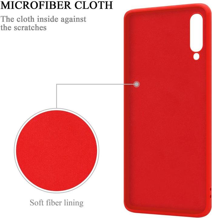 Actual product image Cadorabo TPU Liquid Ring Silicone Case Cover (Samsung Galaxy A70S, Samsung Galaxy A70)