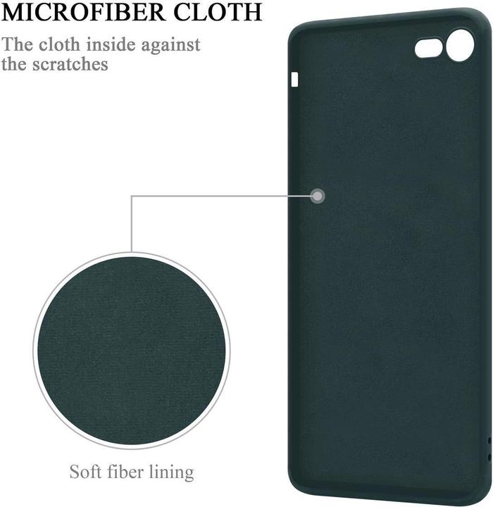 Actual product image Cadorabo TPU Liquid Ring Silicone Case Cover (Apple iPhone 7, Apple iPhone SE (2nd Gen))
