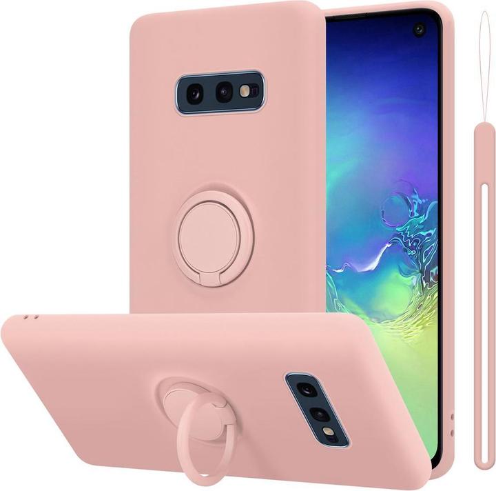 Immagine prodotto Cadorabo Custodia in silicone TPU Liquid Ring Cover (Samsung Galaxy S10e)