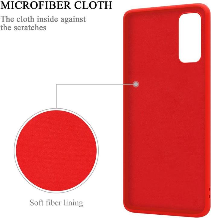 Actual product image Cadorabo TPU Liquid Ring Silicone Case Cover (Samsung Galaxy S20 FE)