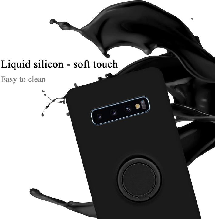 Image du produit Cadorabo TPU Liquid Ring Silicone Case Cover (Samsung Galaxy S10)