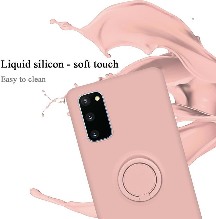 Image du produit Cadorabo TPU Liquid Ring Silicone Case Cover (Samsung Galaxy S20 FE)