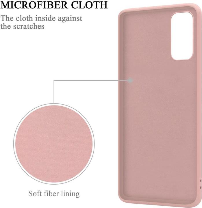 Image du produit Cadorabo TPU Liquid Ring Silicone Case Cover (Samsung Galaxy S20 FE)
