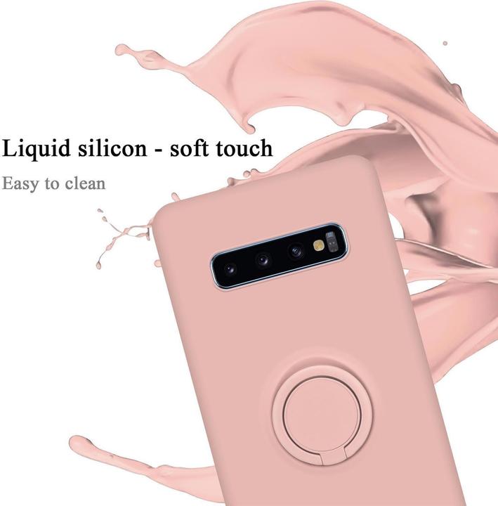 Immagine prodotto Cadorabo Custodia in silicone TPU Liquid Ring Cover (Samsung Galaxy S10+)