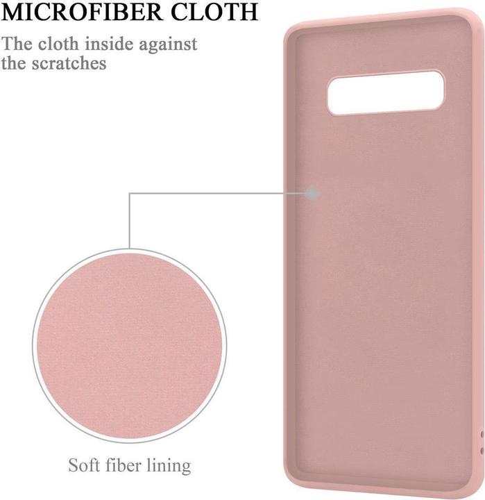 Immagine prodotto Cadorabo Custodia in silicone TPU Liquid Ring Cover (Samsung Galaxy S10+)