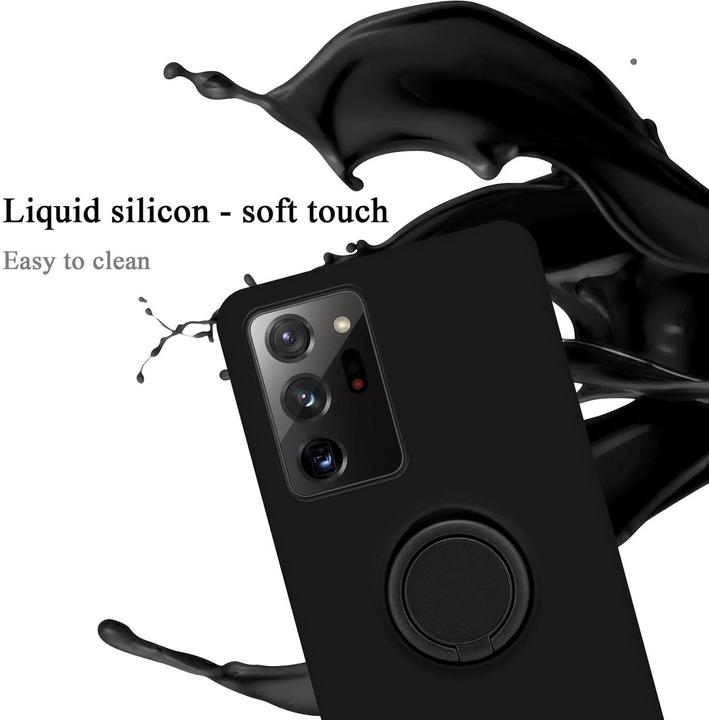 Image du produit Cadorabo TPU Liquid Ring Silicone Case Cover (Samsung Galaxy Note 20 Ultra)