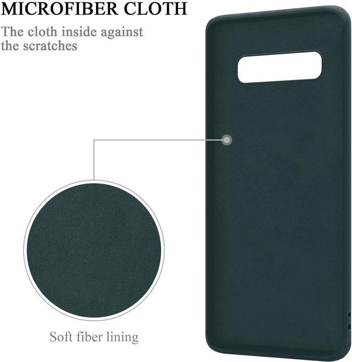 Actual product image Cadorabo TPU Liquid Ring Silicone Case Cover (Samsung Galaxy S10+)