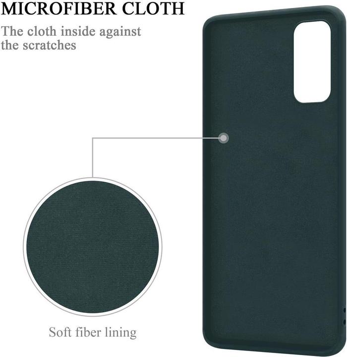 Immagine prodotto Cadorabo Custodia in silicone TPU Liquid Ring Cover (Samsung Galaxy S20 FE)