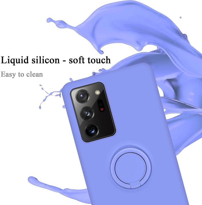 Productafbeelding Cadorabo TPU Vloeibare Ring Silicone Hoesje (Samsung Galaxy Note 20 Ultra)