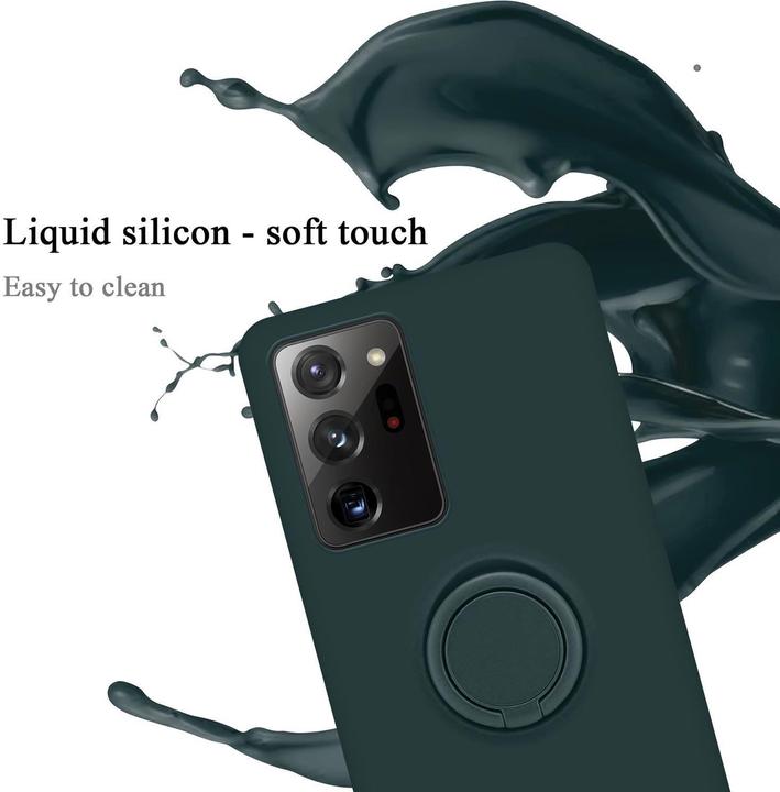Image du produit Cadorabo TPU Liquid Ring Silicone Case Cover (Samsung Galaxy Note 20 Ultra)