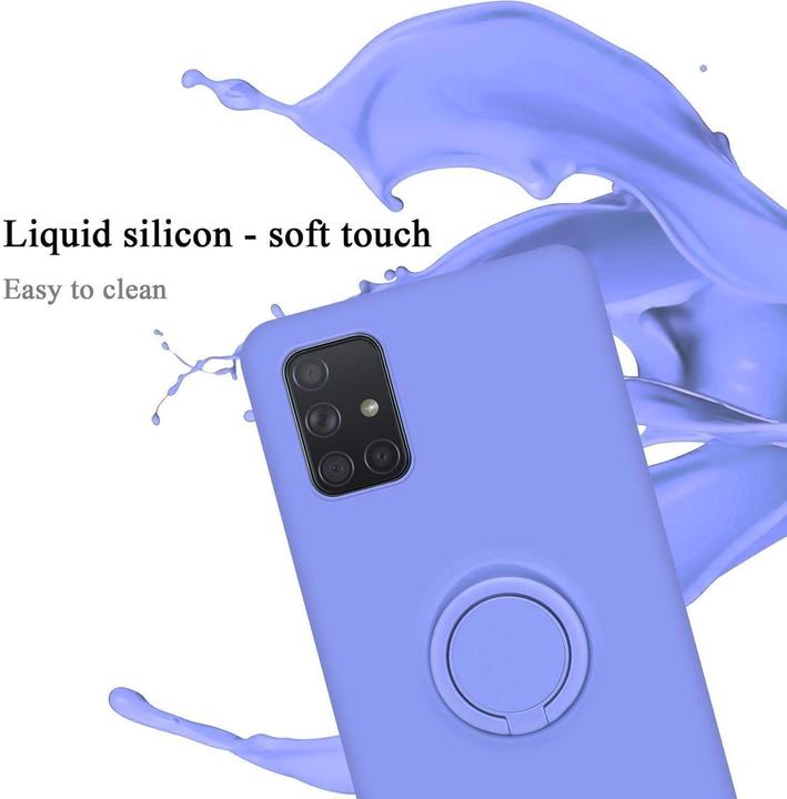 Actual product image Cadorabo TPU Liquid Ring Silicone Case Cover (Samsung Galaxy A71)
