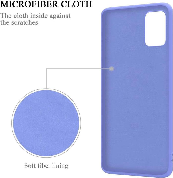 Actual product image Cadorabo TPU Liquid Ring Silicone Case Cover (Samsung Galaxy A71)