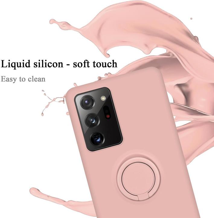 Image du produit Cadorabo TPU Liquid Ring Silicone Case Cover (Samsung Galaxy Note 20 Ultra)