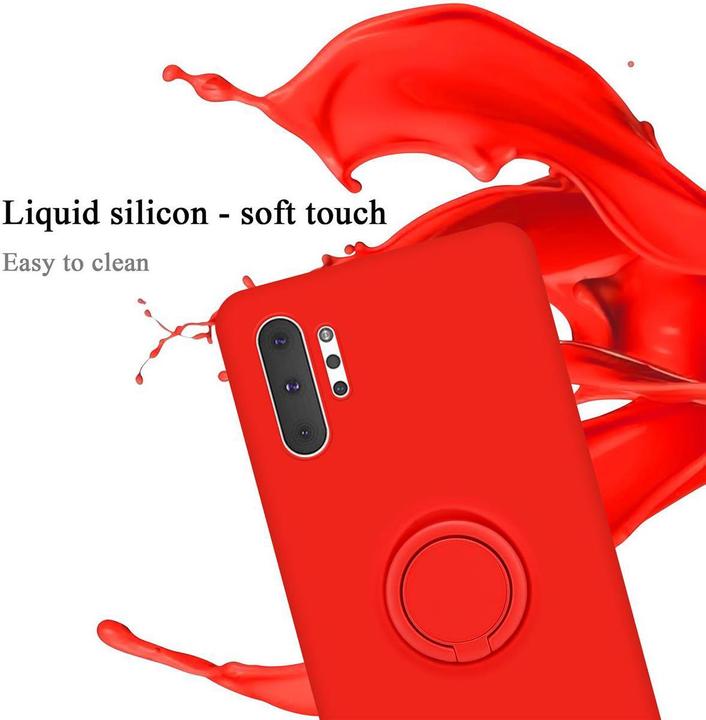 Actual product image Cadorabo TPU Liquid Ring Silicone Case Cover (Samsung Galaxy Note 10 Plus)