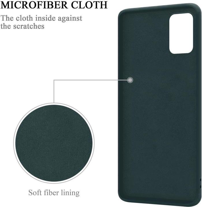 Immagine prodotto Cadorabo Custodia in silicone TPU Liquid Ring Cover (Samsung Galaxy A71)