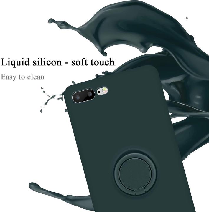 Image du produit Cadorabo TPU Liquid Ring Silicone Case Cover (Apple iPhone 7 Plus, Apple iPhone 7s Plus)