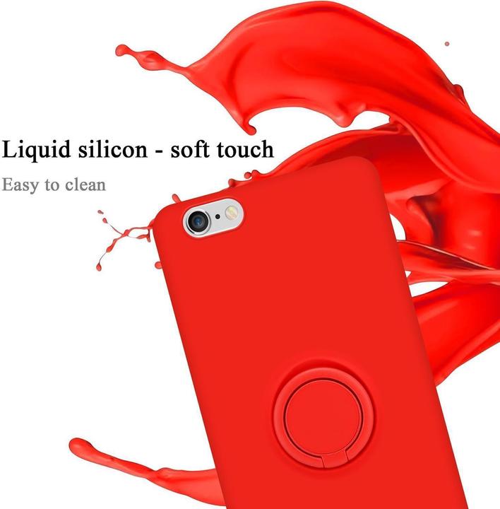 Actual product image Cadorabo TPU Liquid Ring Silicone Case Cover (Apple iPhone 6)