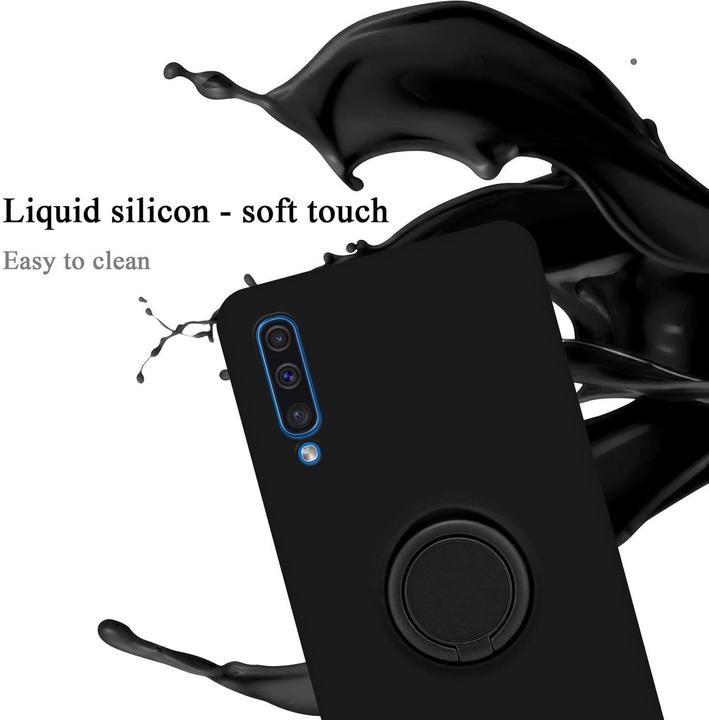 Immagine prodotto Cadorabo Custodia in silicone TPU Liquid Ring Cover (Samsung Galaxy A30s, Samsung Galaxy A50s)