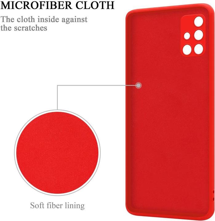 Actual product image Cadorabo TPU Liquid Ring Silicone Case Cover (Samsung Galaxy M40s)