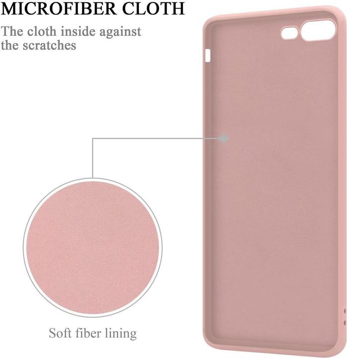 Produktbild Cadorabo TPU Liquid Ring Silicone Case Hülle (Apple iPhone 7 Plus, Apple iPhone 7s Plus)