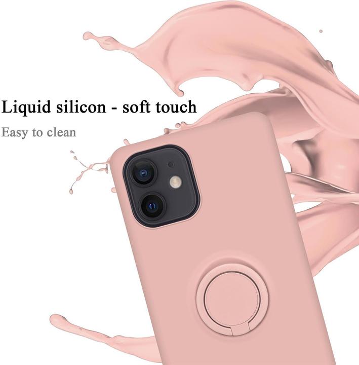 Immagine prodotto Cadorabo Custodia in silicone TPU Liquid Ring Cover (Apple iPhone 12 mini)