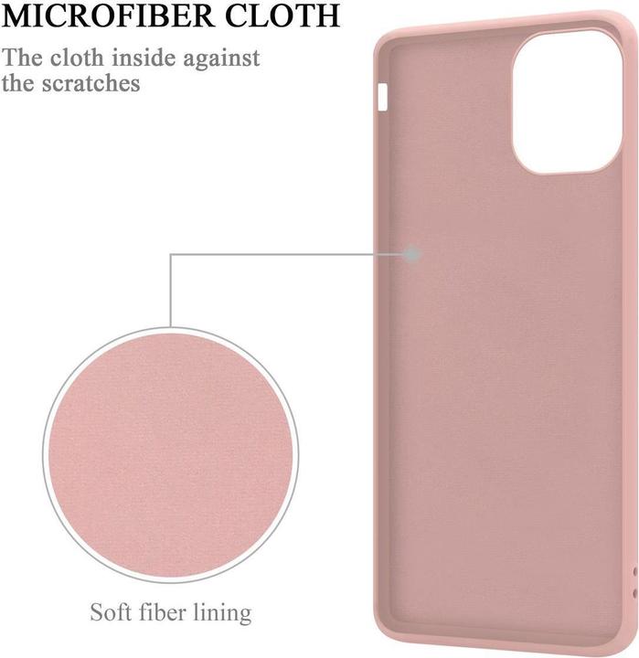 Immagine prodotto Cadorabo Custodia in silicone TPU Liquid Ring Cover (Apple iPhone 12 mini)