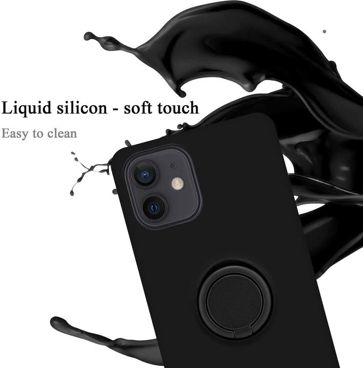Immagine prodotto Cadorabo Custodia in silicone TPU Liquid Ring Cover (Apple iPhone 12 mini)
