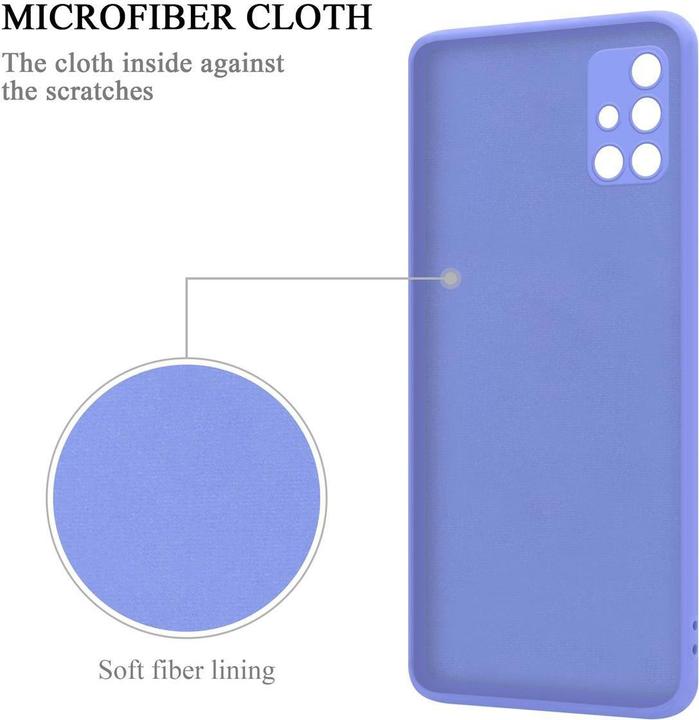 Actual product image Cadorabo TPU Liquid Ring Silicone Case Cover (Samsung Galaxy M40s)