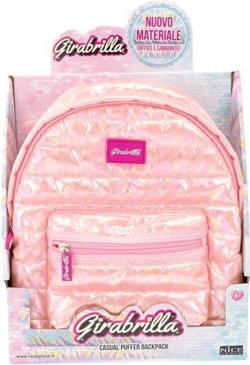 Nice Rucksack Girabrilla hellrosa 22 cm
