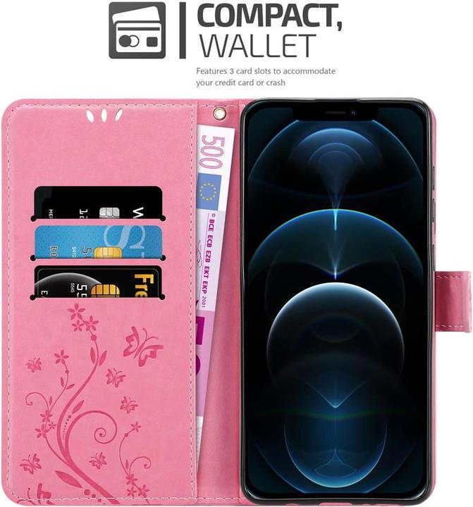 Immagine prodotto Cadorabo Copertina del libro a fiori (Apple iPhone 12 Pro Max)