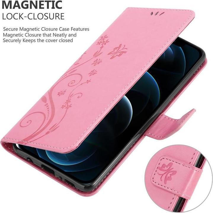 Immagine prodotto Cadorabo Copertina del libro a fiori (Apple iPhone 12 Pro Max)