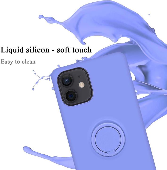 Image du produit Cadorabo TPU Liquid Ring Silicone Case Cover (Apple iPhone 12 mini)