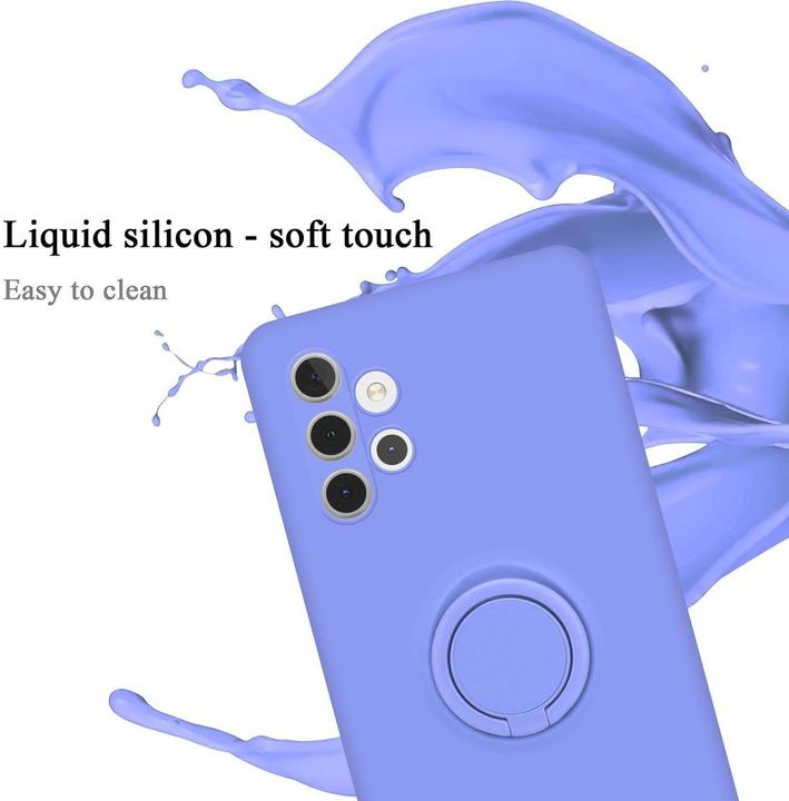 Productafbeelding Cadorabo TPU Vloeibare Ring Silicone Hoesje (Samsung Galaxy A32 5G)