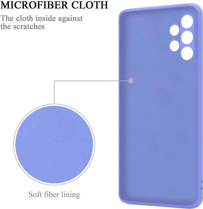 Productafbeelding Cadorabo TPU Vloeibare Ring Silicone Hoesje (Samsung Galaxy A32 5G)
