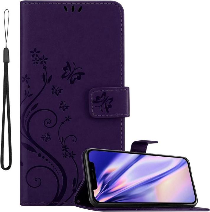 Image du produit Cadorabo Pochette Flower Book (Apple iPhone 12 mini)