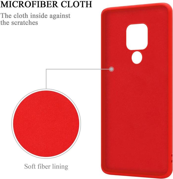 Actual product image Cadorabo TPU Liquid Ring Silicone Case Cover (Mate 20)