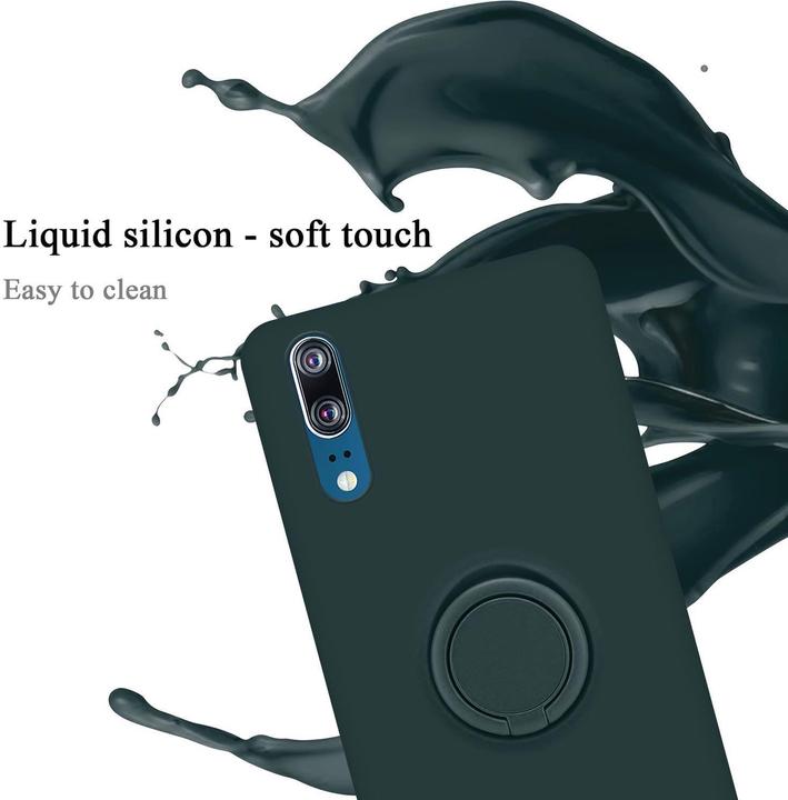 Actual product image Cadorabo TPU Liquid Ring Silicone Case Cover (Cubot P20)