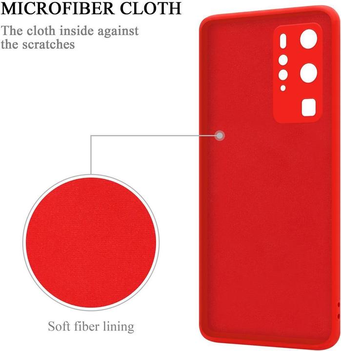 Immagine prodotto Cadorabo Custodia in silicone TPU Liquid Ring Cover (Huawei P40 Pro+)