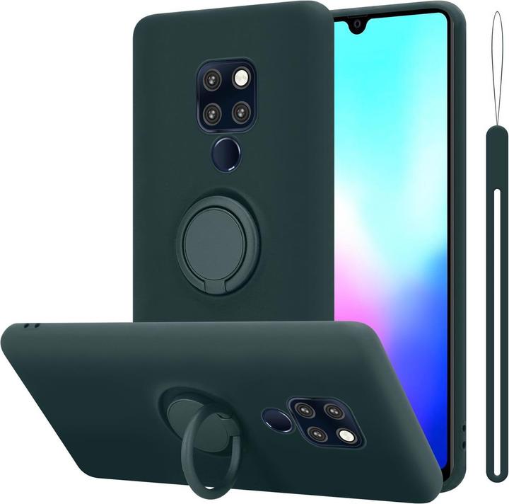 Productafbeelding Cadorabo TPU Vloeibare Ring Silicone Hoesje (Huawei Mate 20)