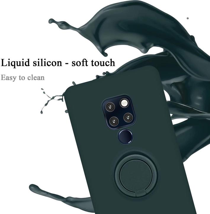 Productafbeelding Cadorabo TPU Vloeibare Ring Silicone Hoesje (Huawei Mate 20)