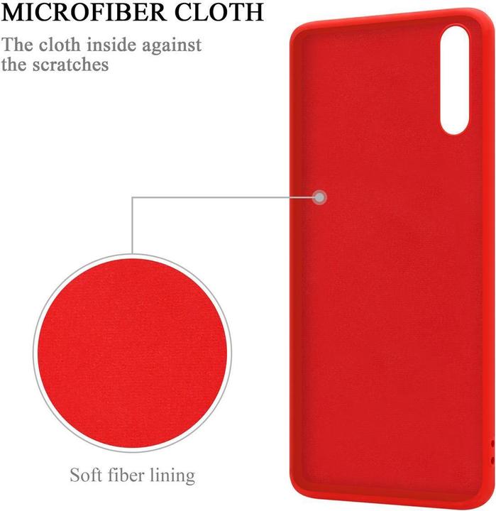 Actual product image Cadorabo TPU Liquid Ring Silicone Case Cover (Cubot P20)