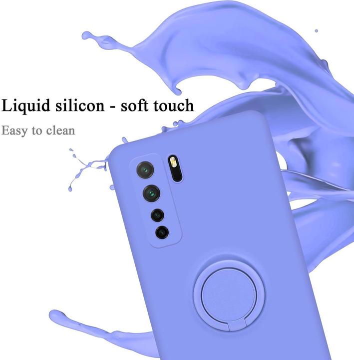Image du produit Cadorabo TPU Liquid Ring Silicone Case Cover (Huawei Nova 7i, Huawei P40 Lite, Huawei Nova 6 SE)