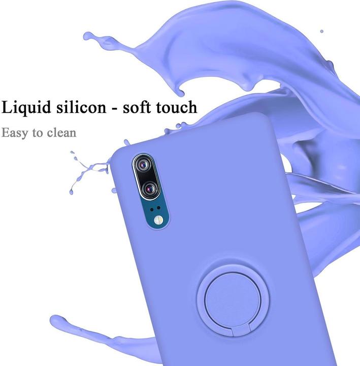 Actual product image Cadorabo TPU Liquid Ring Silicone Case Cover (Cubot P20)