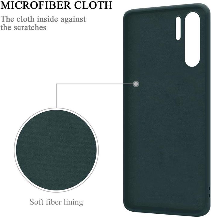 Actual product image Cadorabo TPU Liquid Ring Silicone Case Cover (Huawei P30 Pro)