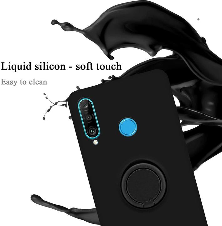 Image du produit Cadorabo TPU Liquid Ring Silicone Case Cover (Huawei P30 Lite)