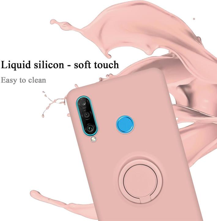 Image du produit Cadorabo TPU Liquid Ring Silicone Case Cover (Huawei P30 Lite)