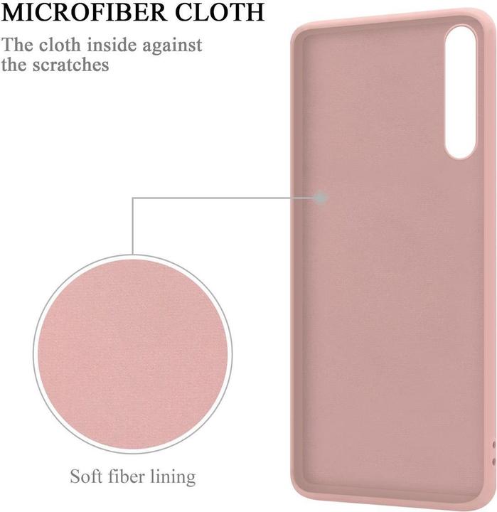 Actual product image Cadorabo TPU Liquid Ring Silicone Case Cover (Huawei P20 Pro, Huawei P20 Plus)