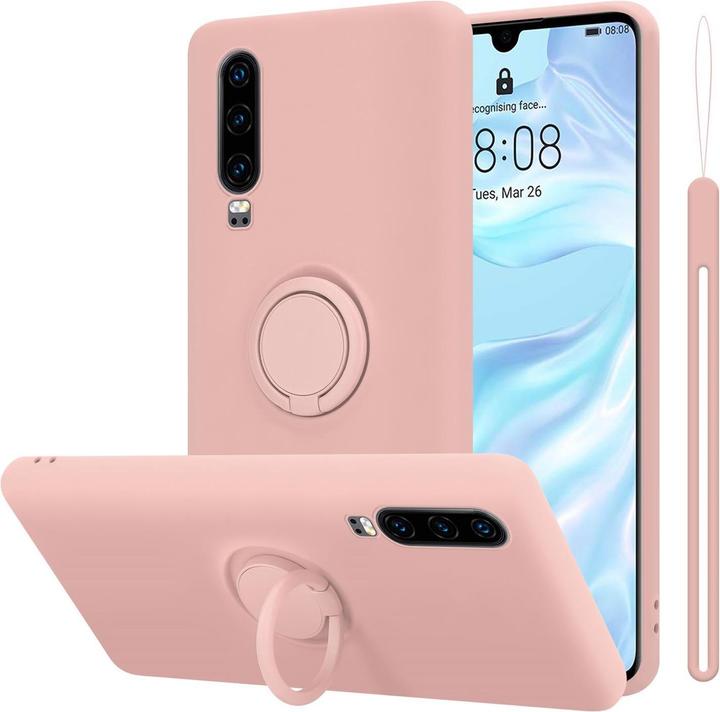 Image du produit Cadorabo TPU Liquid Ring Silicone Case Cover (Huawei P30)